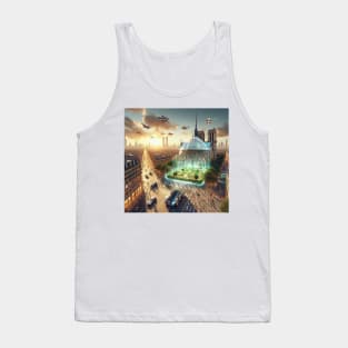 Future Radiance of Notre-Dame: A Modernist Vision Tank Top